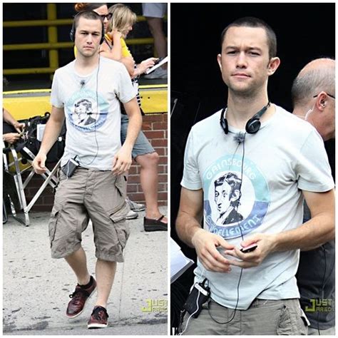 A Multi Talented Joseph Gordon Levitt With His Tee Shirt Tee Shirts