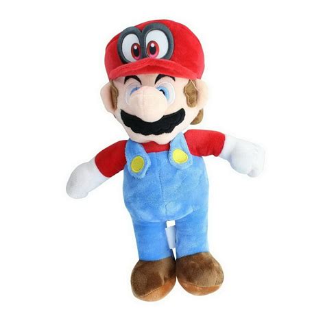Super Mario Nintendo 12 Inch Red Cappy Mario Stuffed Plush Toy