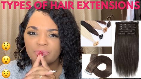 Hair Extensions 101 Different Types Of Extension Methods Youtube