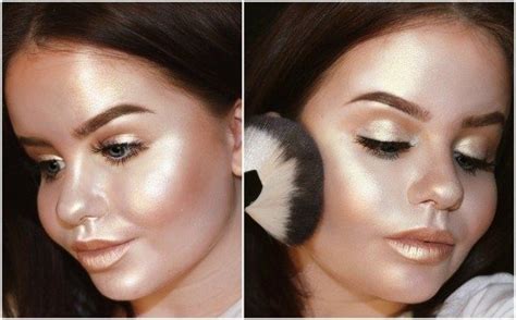 Replacing Your Entire Makeup Routine With Nothing But Highlighter