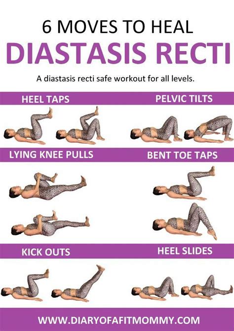 Heal The Gap Diastasis Recti Workout Diary Of A Fit Mommy Mommy