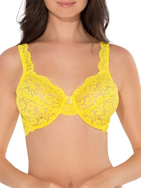 Smart And Sexy Womens Signature Lace Unlined Underwire Bra Style 85045