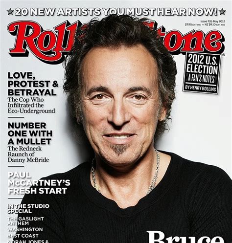 Bruce Springsteen Na Capa Da Nova Rolling Stone Australiana