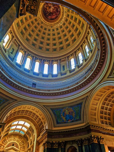 Lower Rotunda Of Capitol Building Madison Wisconsin 2 2 Travel Dads