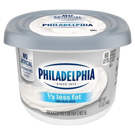 Philadelphia 13 Less Fat Cream Cheese Hy Vee Aisles Online Grocery Shopping