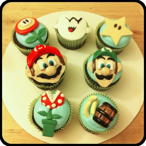 See more ideas about mario cake, cupcake cakes, super mario cake. Mario Cupcakes | Super mario cupcakes, Cookie designs, Sugar cookie