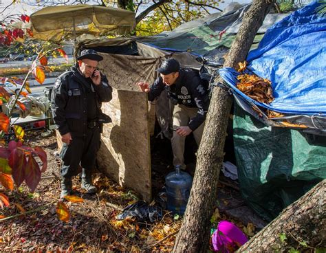 Before Homeless Camps Are Cleared A Seattle Team Coaxes Hot Sex Picture