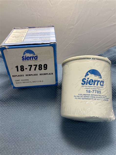 Sierra 18 7789 Cross Reference Fuel Filters