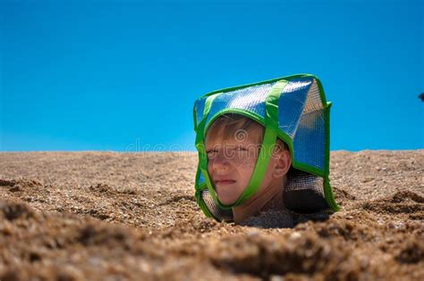 Stuck In The Sand Stock Photo Image Of Sand Blonde Girl 2630802