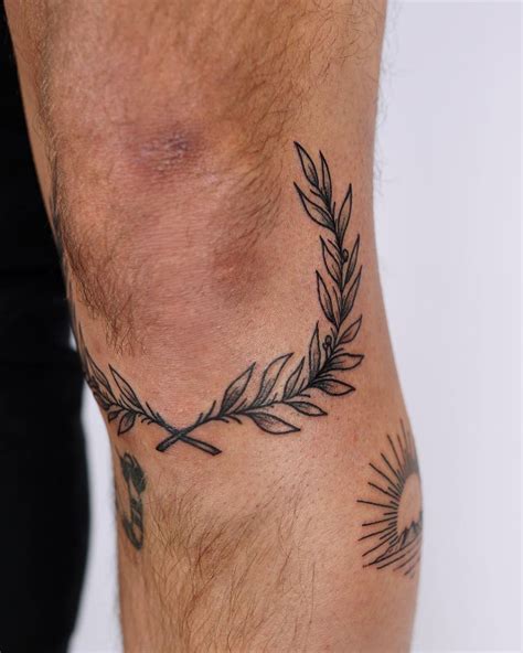 Olive Wreath Tattoo