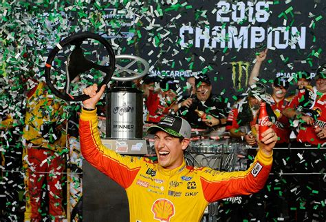 Joey Logano Wins First Nascar Cup Series Championship At Homestead