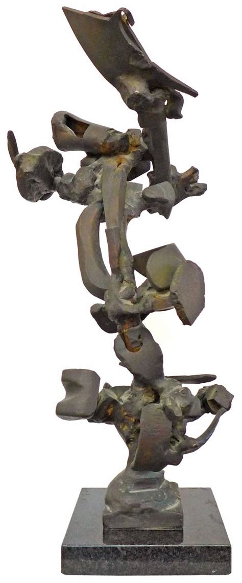Abstract Expressionist Cast Bronze Sculpture For Sale At 1stdibs
