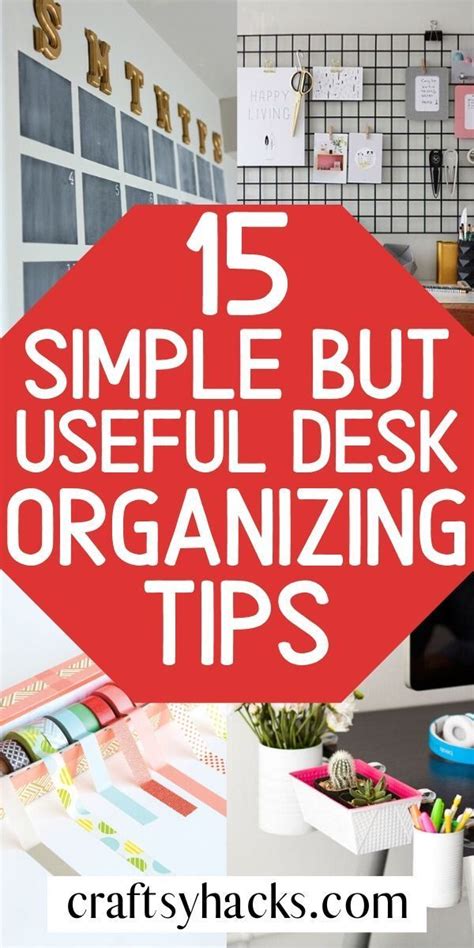 15 Brilliant Desk Organization And Productivity Hacks You Must Try