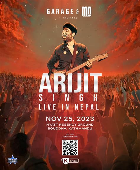 Arijit Singh Nepal See You All On 25th November2023