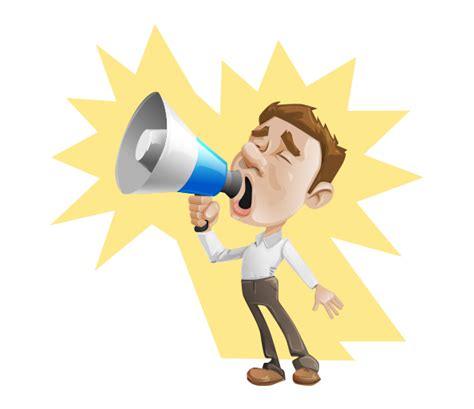 Gratis para usos comerciales ✓ no es necesario reconocimiento ✓. Free Spokesman Vector Character - Vector Characters