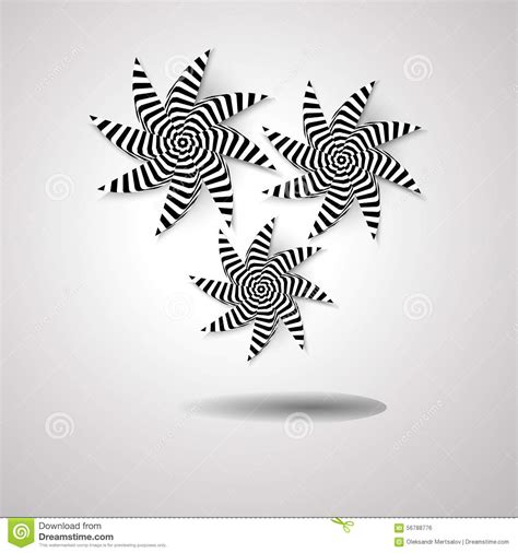 Abstract Star Abstraction Vector Background Stock Vector Illustration