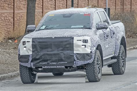 2023 Ford Ranger Tremor Prototype Spied Testing With The Same Raptor