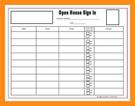 open house sign  sheet template shatterlioninfo