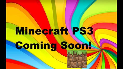 Minecraft Ps3 Edition Releasing On Sonys Command Youtube
