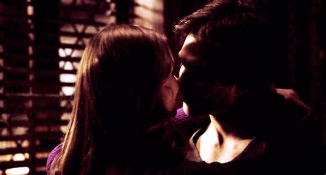 Damon And Elena Kiss Season