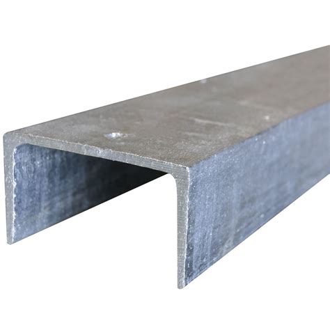 Hot Dipped Galvanised Steel C Channel 100 X 50 X 1200mm Pfc