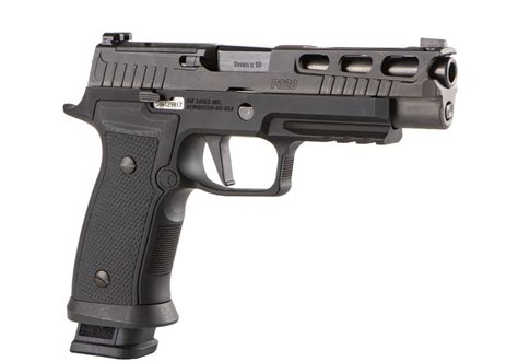 A Full Size Full Metal P The New SIG Sauer P AXG Pro Pistol All Shooters
