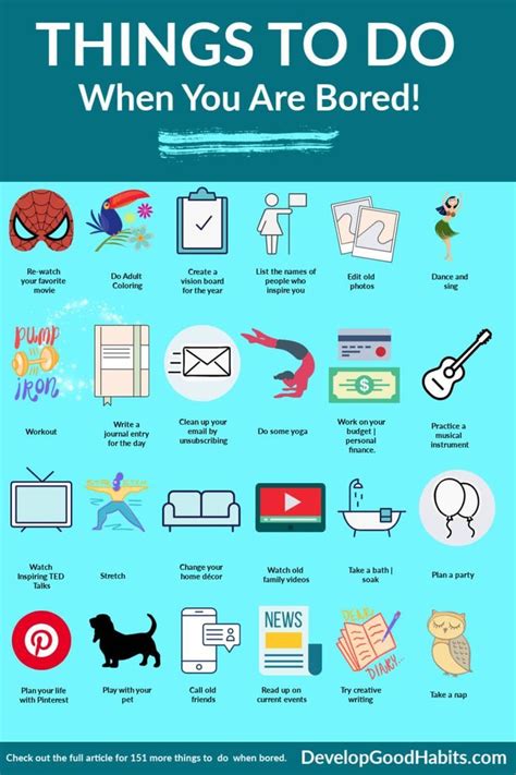 217 Fun Things To Do When You Are Bored Ideas For 2024 Productive