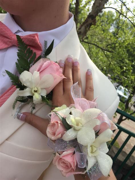 Prom Corsage Light Pink Corsage Prom Prom Corsage And Boutonniere
