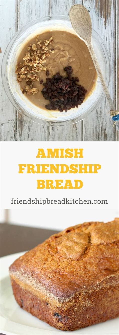 Scroll down for the recipe for making your own starter, or read on if you want to learn more about how an amish friendship bread starter works. Amish Friendship Bread | Recipe | Amish friendship bread ...