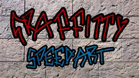 Speedart Graffiti Photoshop Cs5 Youtube
