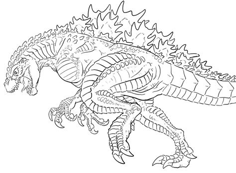 Recreational break 10 godzilla coloring pages and pictures print. Space Godzilla Coloring Pages at GetDrawings | Free download