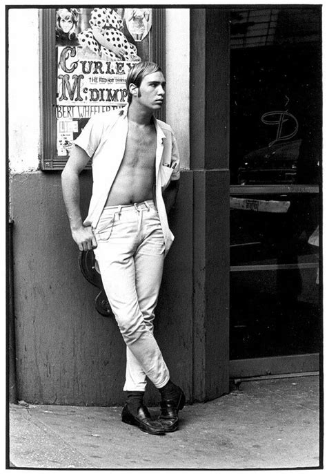 Male Hustler Standing On Street Corner Photographed By William