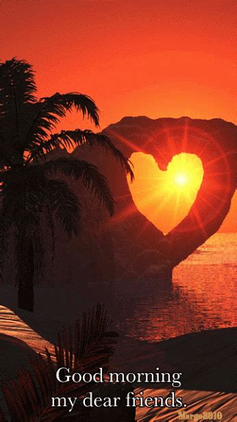 Gif nature beautiful sunrise good morning. Good Morning Gif Quote | Heart in nature, Nature, Pictures