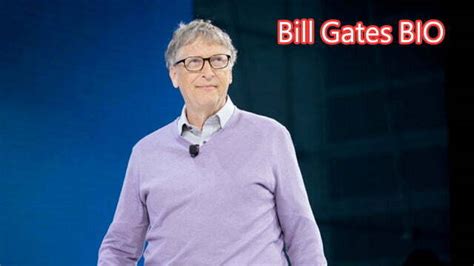 Bill Gates Bio Net Worth Personal Life