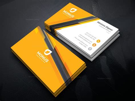 Awesome Corporate Business Card Design Template Graphic Prime