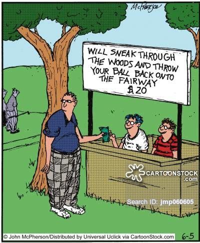 Par, birdie (1 under par), eagle (2 under par), double eagle (3 under par), hole in one. Golf Cartoons and Comics - funny pictures from ...