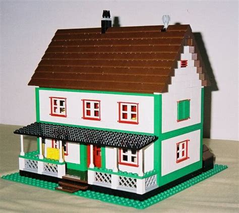 Farmhouse Downloadable Lego Building Instructions Lions Gate Models