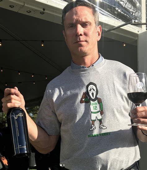 Heres Drew Bledsoe Drinking Wine And Wearing A Scary Terry Rozier