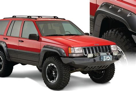 Hello does anyone make fender flares for the cherokee? Bushwacker® 10916-07 - Jeep Grand Cherokee 1993-1997 Cut ...