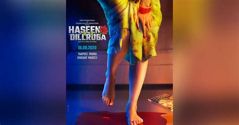 Taapsee Pannu Shares First Look Poster Of Her Next Film ‘haseen Dillruba With Vikrant Massey