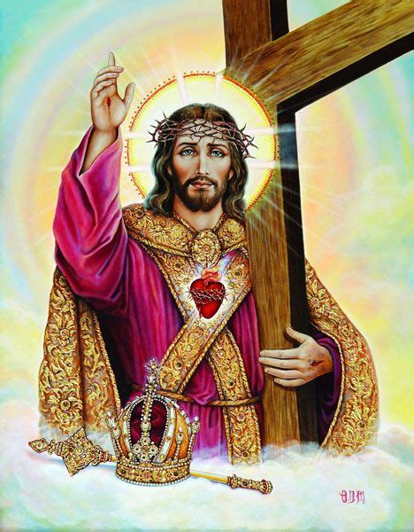 Jésus Christ Roi This Is Startling The Bejeweled Crown And Scepter