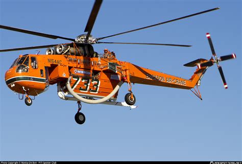 N154ac Erickson Air Crane Sikorsky S 64 Skycrane Photo By Mattia De Bon