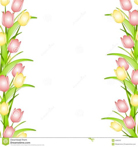 Easter Flowers Borders Clip Art Wallpapers Gallery