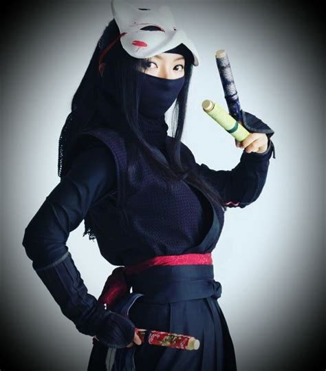 Female Anime Ninja Mask