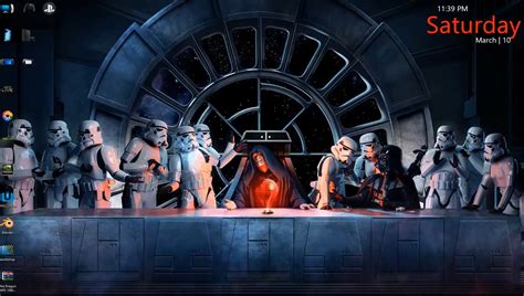 How to customize the windows 7 startup folder simply and quickly. wallpaper engine Star Wars The Last Supper free download ...