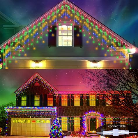 Led Dripping Icicle Christmas Lights
