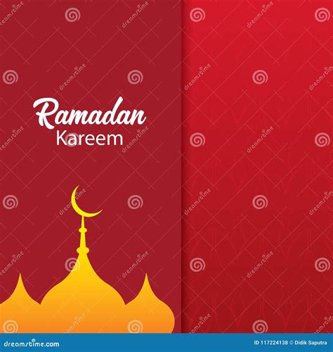 Banners Set Of Ramadan Kareem Stock Vector Illustration Of Mosque