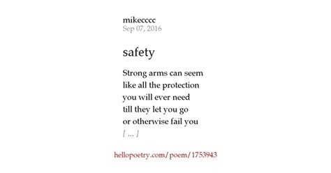 Safety Poems