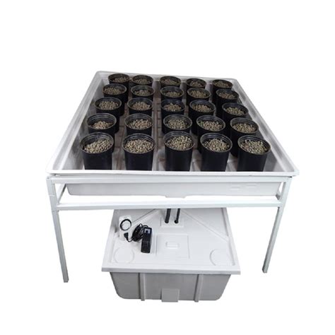 Viagrow 4 Ft X 4 Ft Ebb And Flow Hydroponics System V4x4comp The