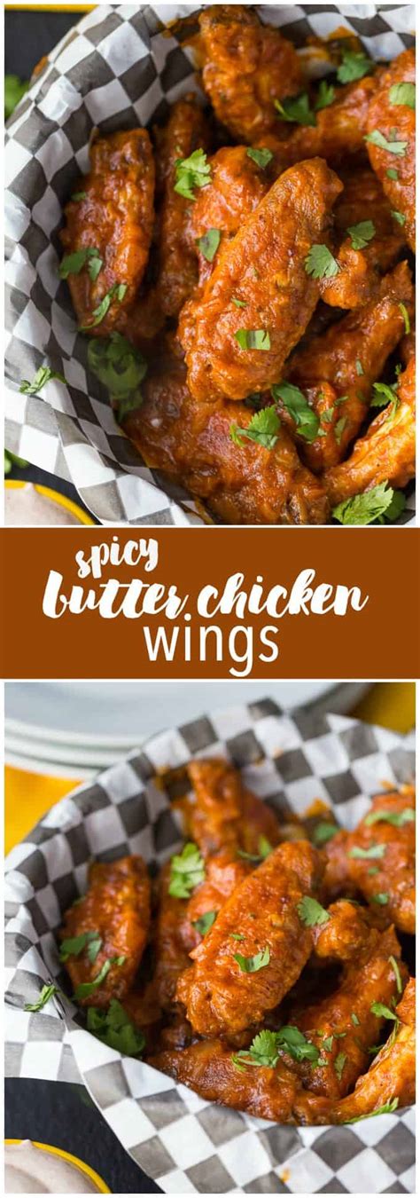 Put them in a bowl, drizzle with olive oil and season well with salt and pepper. Spicy Butter Chicken Wings - Simply Stacie